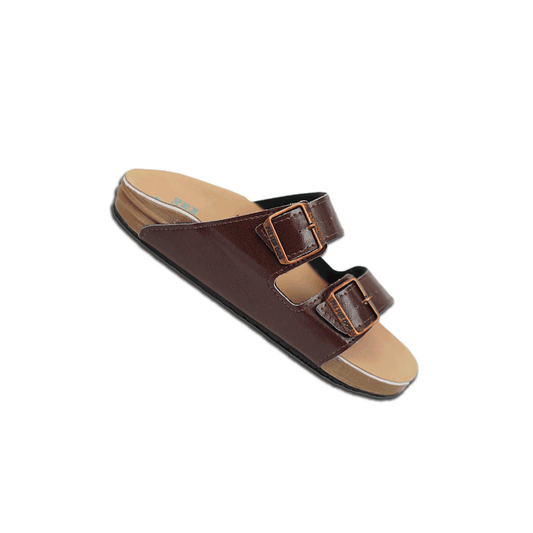 Papuci ortopedici OrthoFlex 2 catarame Maro