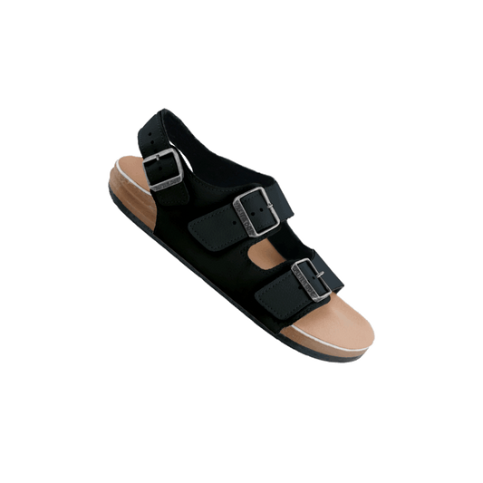 Sandale ortopedice OrthoFlex 2 catarame negru