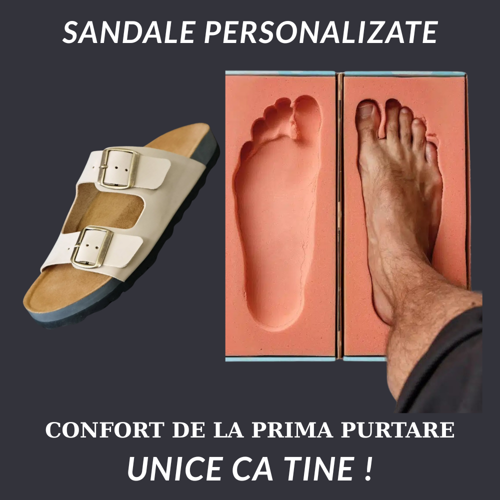 Sandale piele personalizate ortopedice