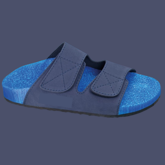 Papuci ortopedici OrthoFlex 2 barete scai Denim